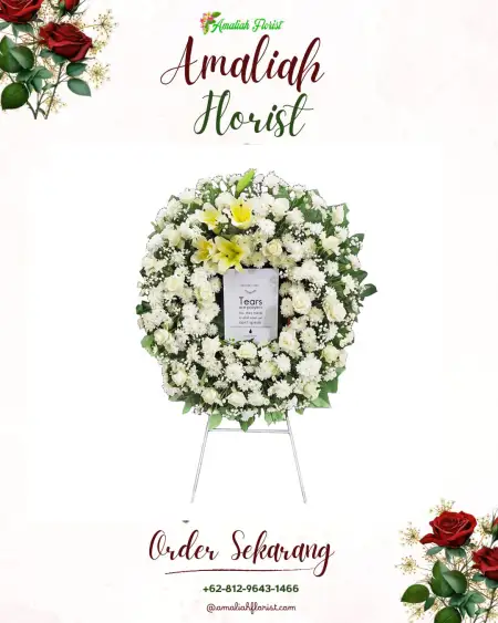 Krans Bunga Duka Pamedaran